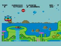 une photo d'Ã©cran de Fantasy Zone sur Sega Master System